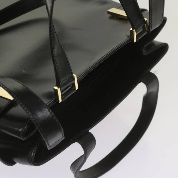 GUCCI Hand Bag Leather 2way Black 000 2046 0562 Auth am5882 - Picture 7 of 16